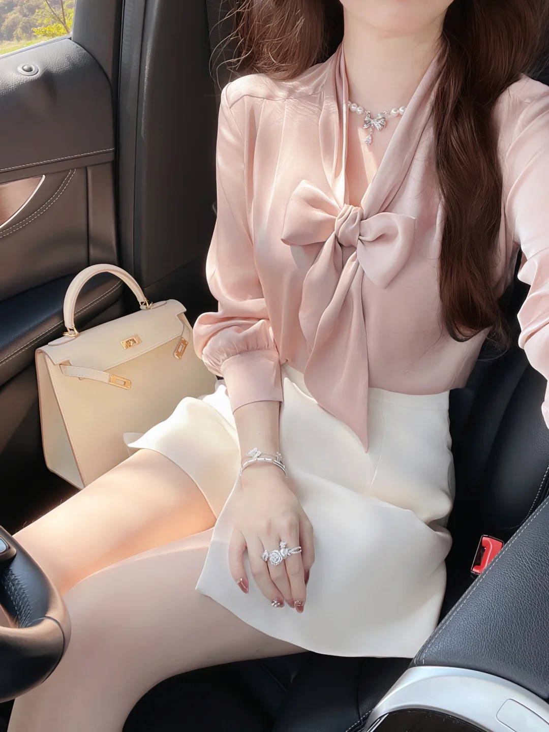 今天被同事夸好看啦！🎀