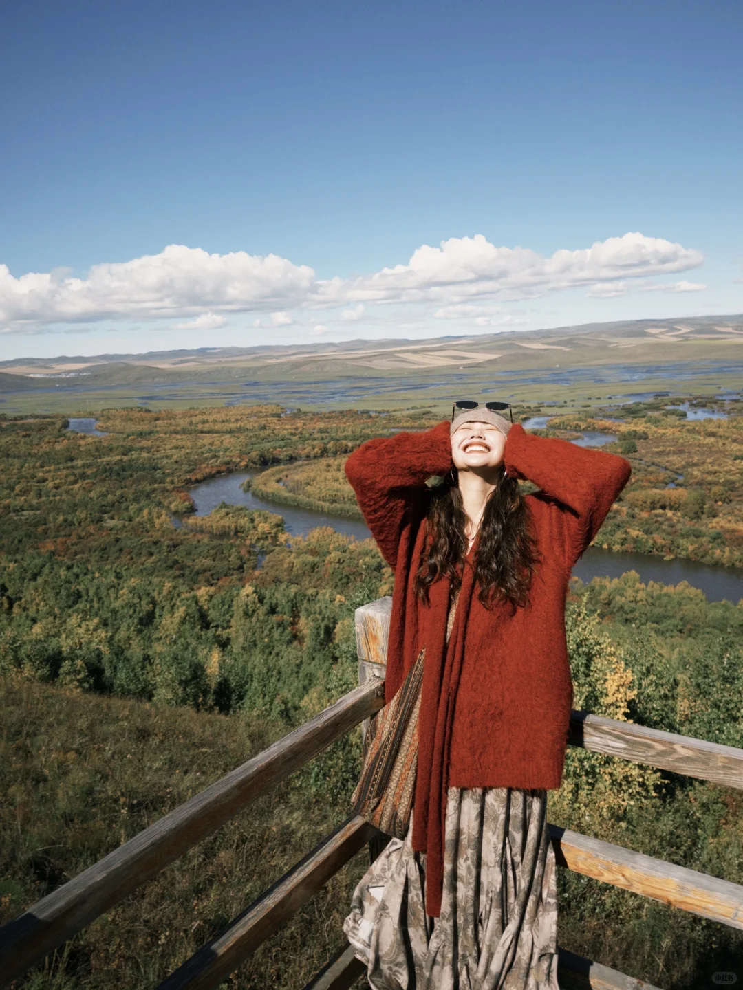 内蒙古穿搭｜额尔古纳湿地的秋天有七层颜色