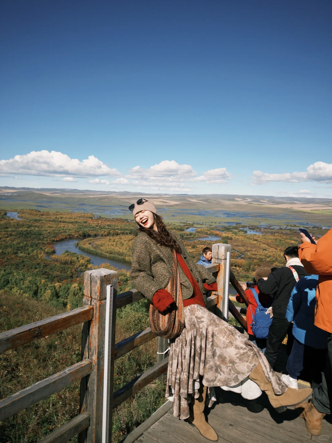 内蒙古穿搭｜额尔古纳湿地的秋天有七层颜色