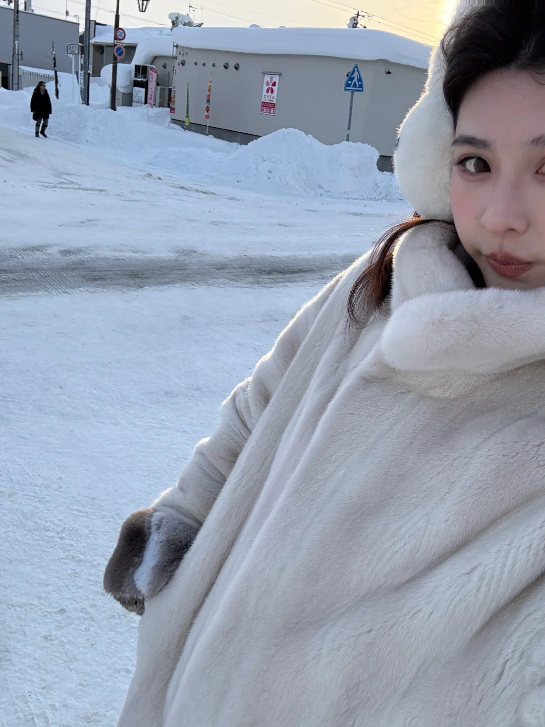 人总在夏天怀念北海道的冬天❄️