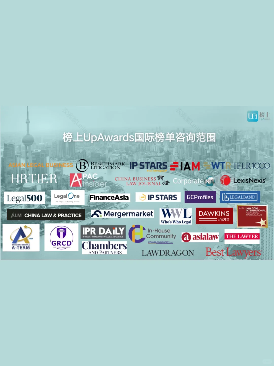 法律行业国际权威榜单-10年shen报jing验