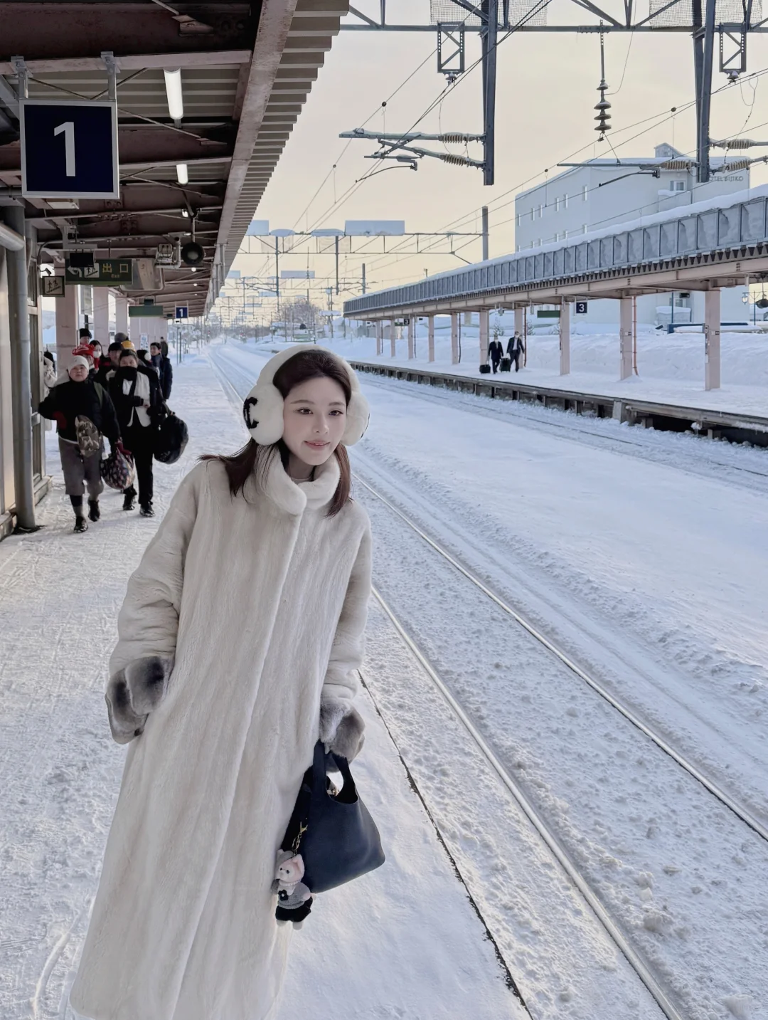 人总在夏天怀念北海道的冬天❄️
