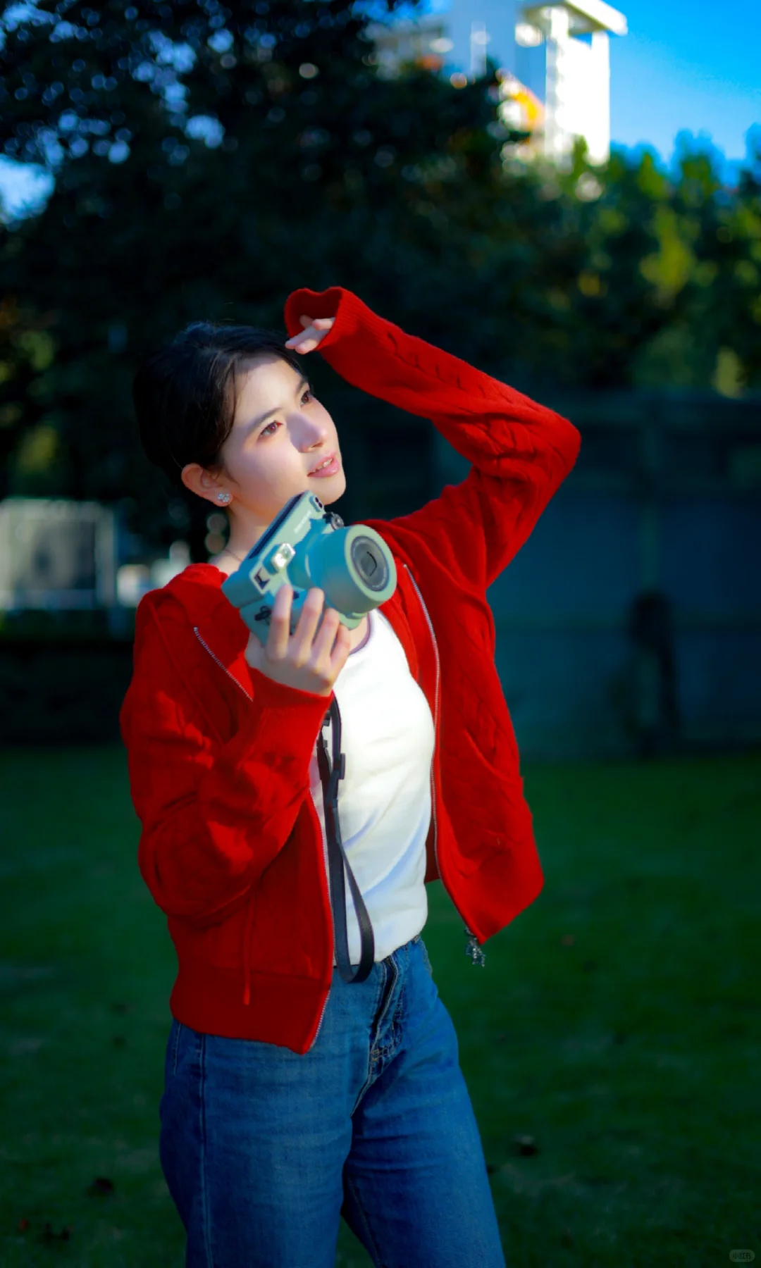 秋天的公园真的很好拍🍂