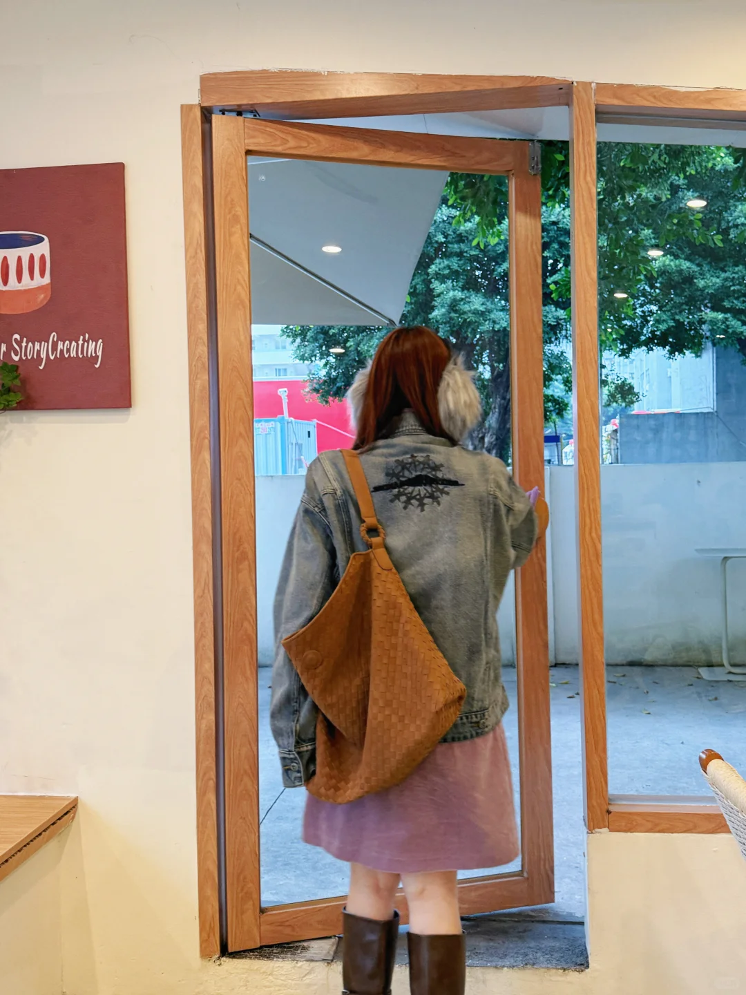 125斤🍎微胖｜当一天韩女💜咖啡店拍照