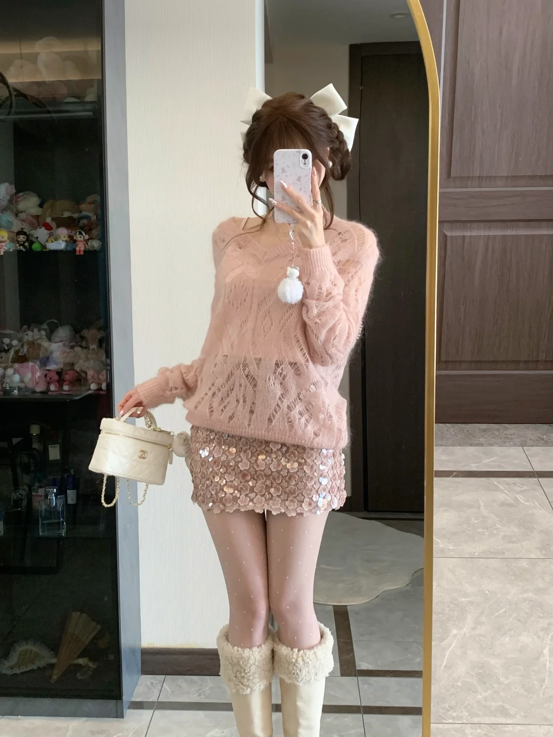 夺命嗲的粉套装 ʚ🐰ɞ