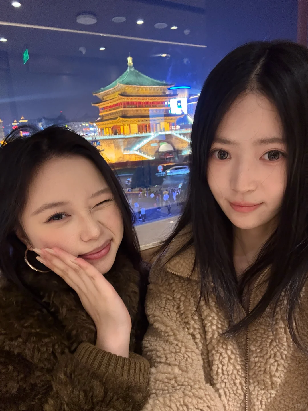 喜欢好朋友的镜头里的自己