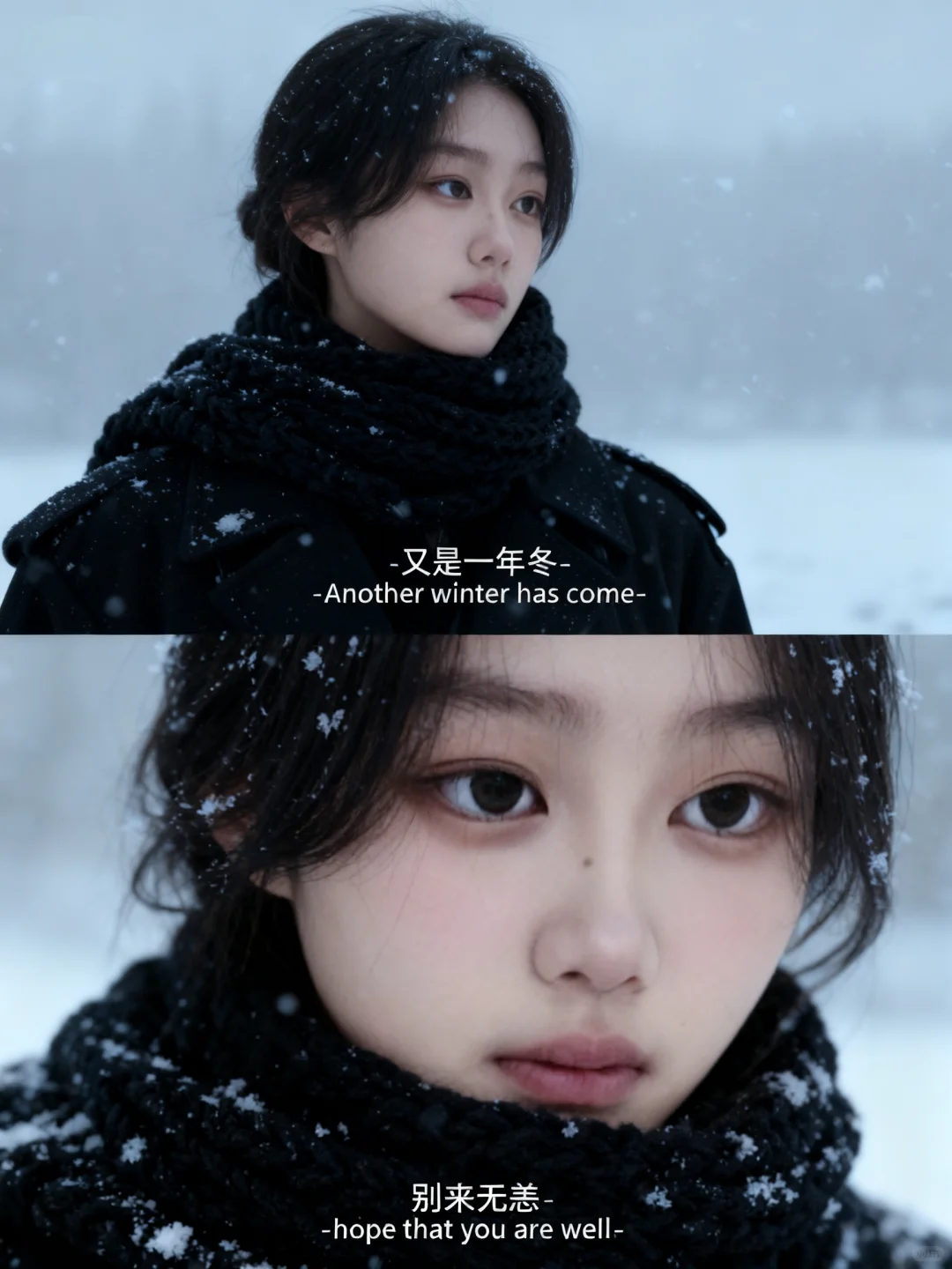 我在等一场雪，一场足以覆盖回忆的雪