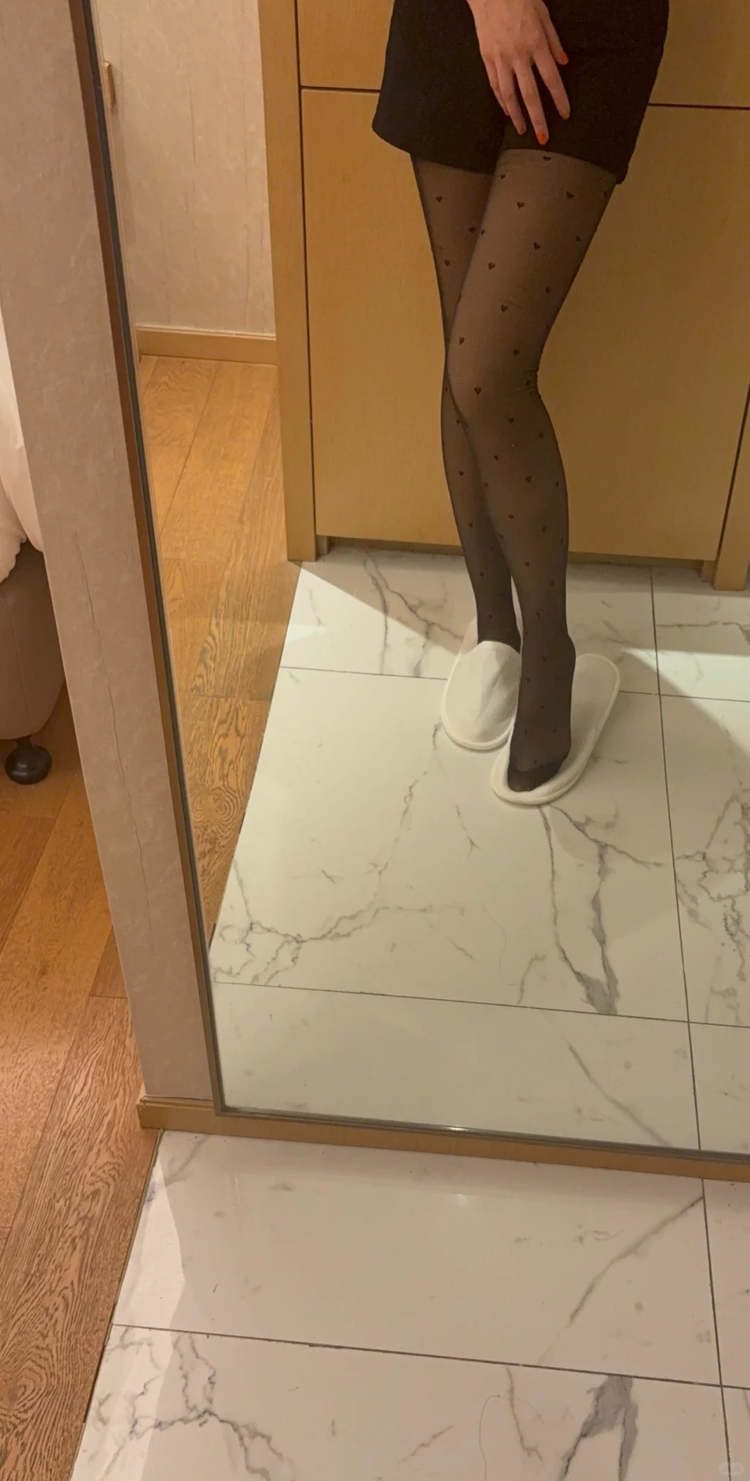 嗯，今天换黑丝