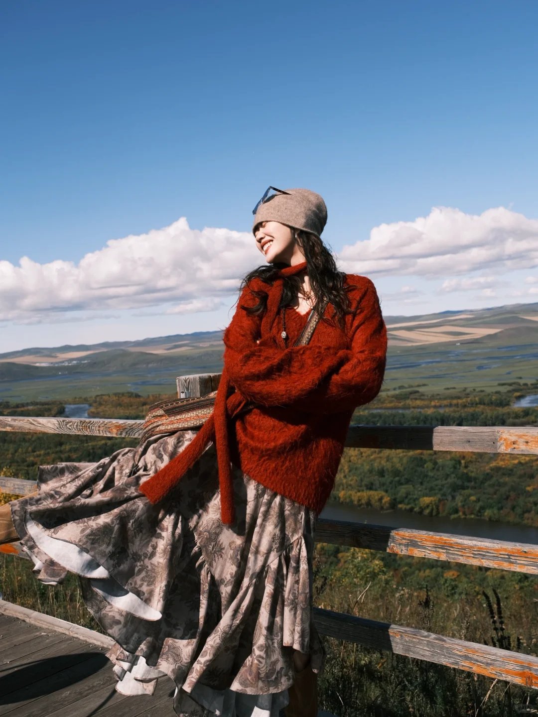 内蒙古穿搭｜额尔古纳湿地的秋天有七层颜色