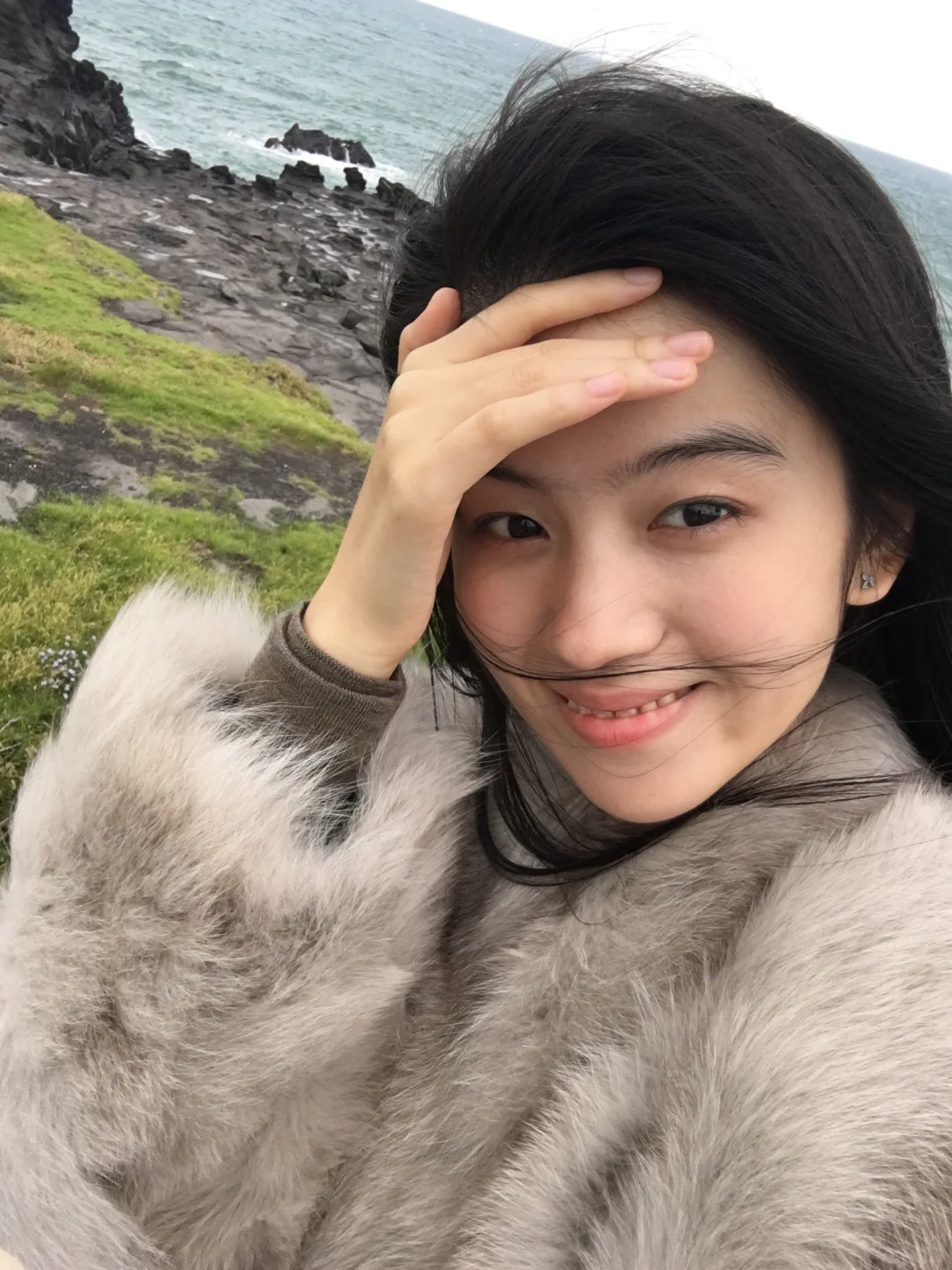 美丽女人在济州