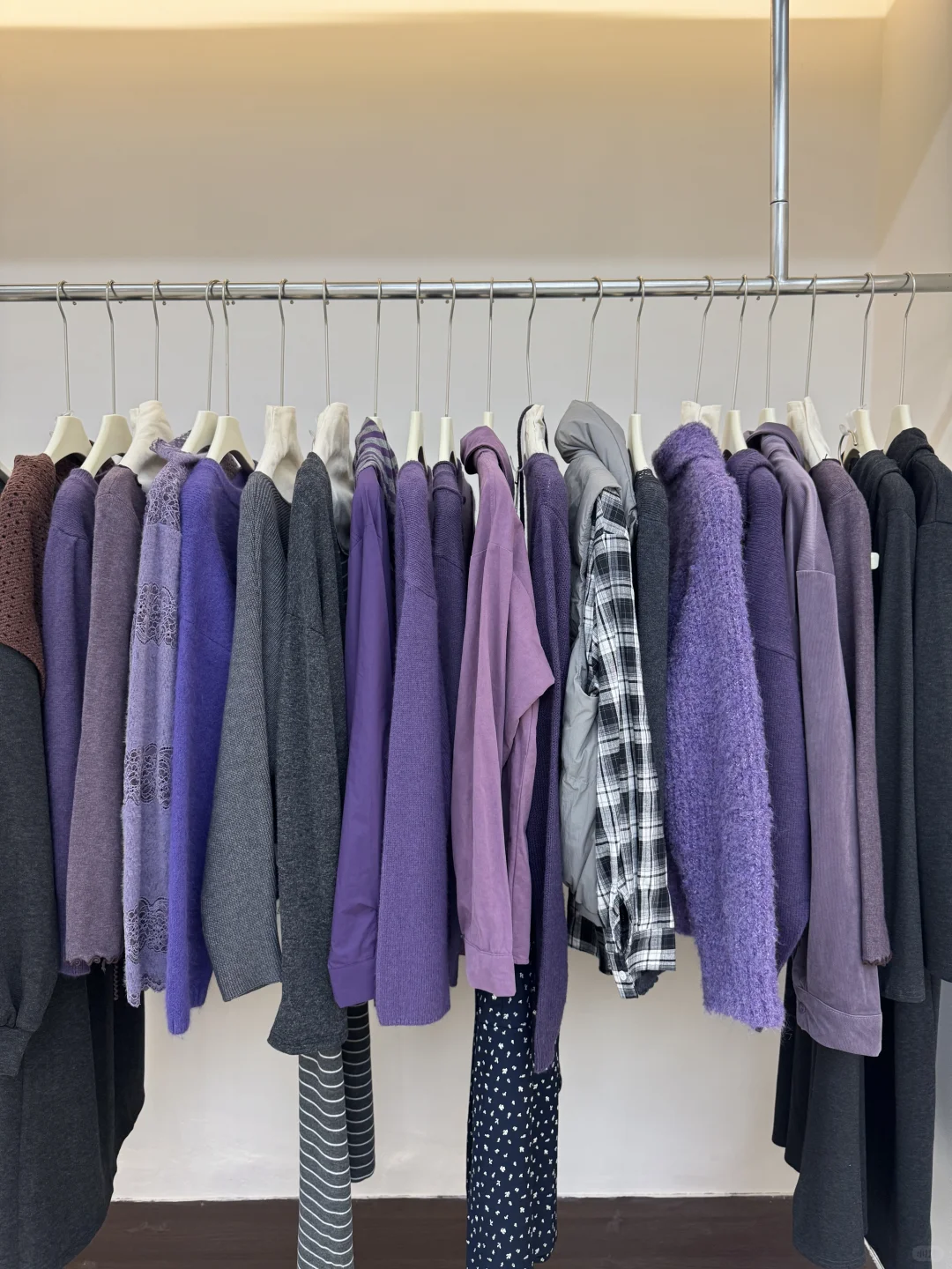 今天宜穿紫色哦💜