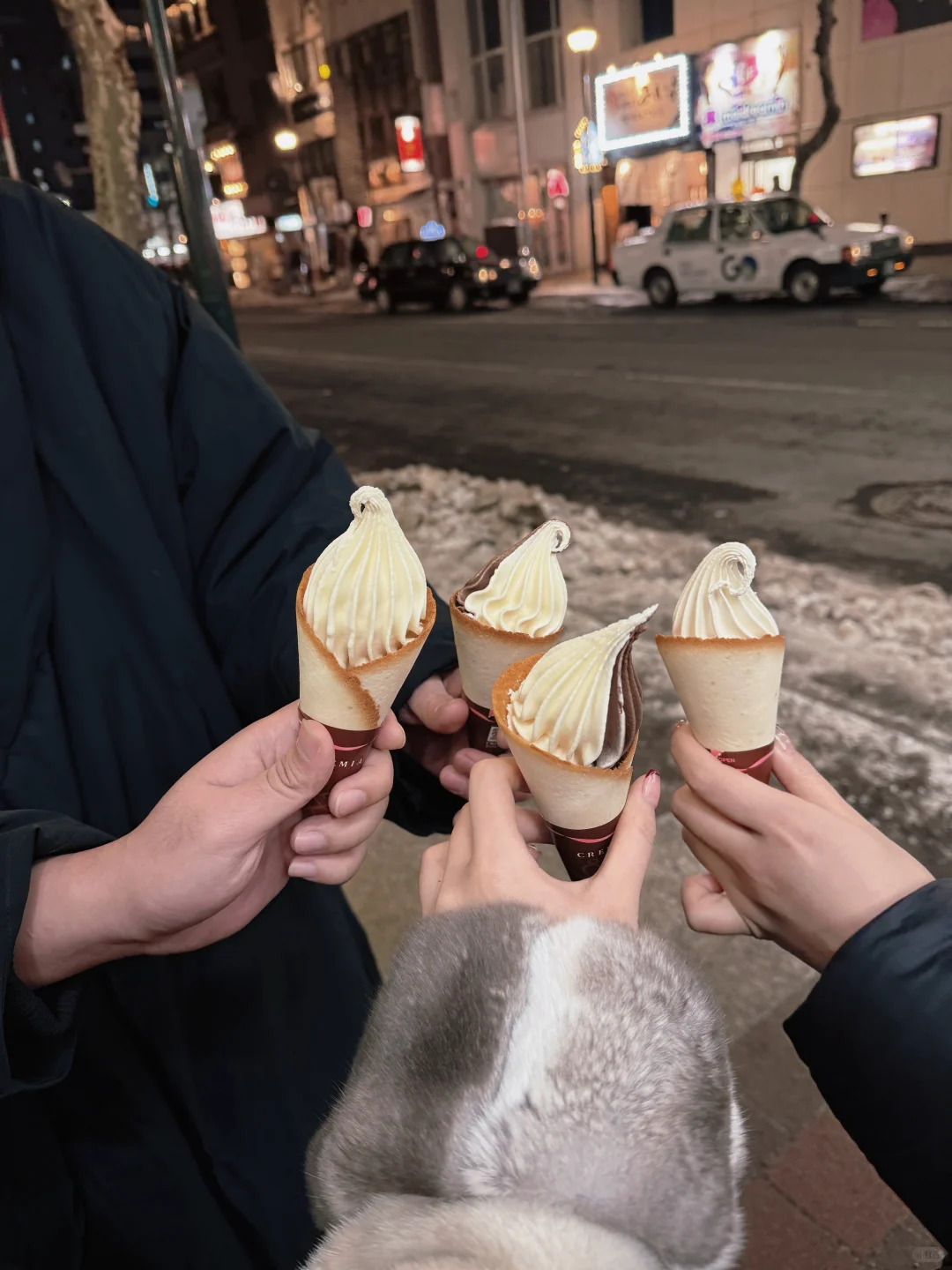 人总在夏天怀念北海道的冬天❄️