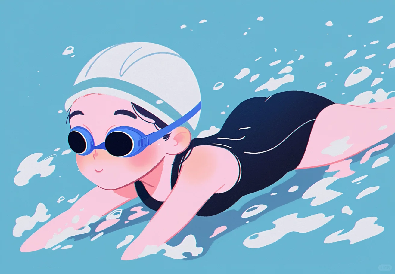 🏊高温夏天就是要泡在水里鸭✌️