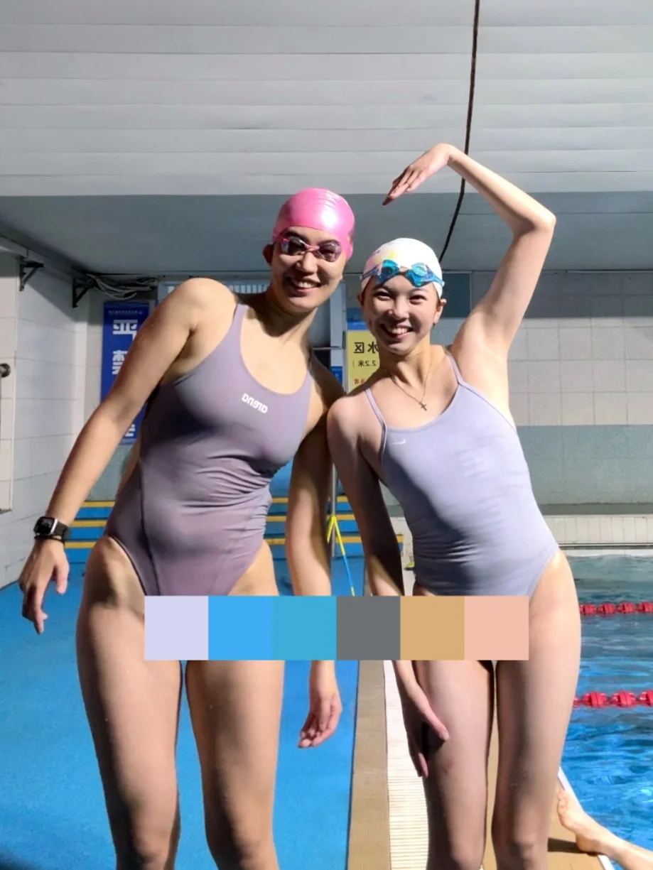 178 67kg健身女游泳日常（有搭子版）