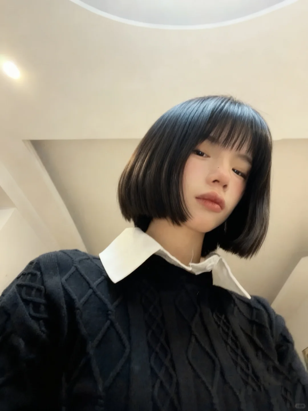 现实中的短发JK