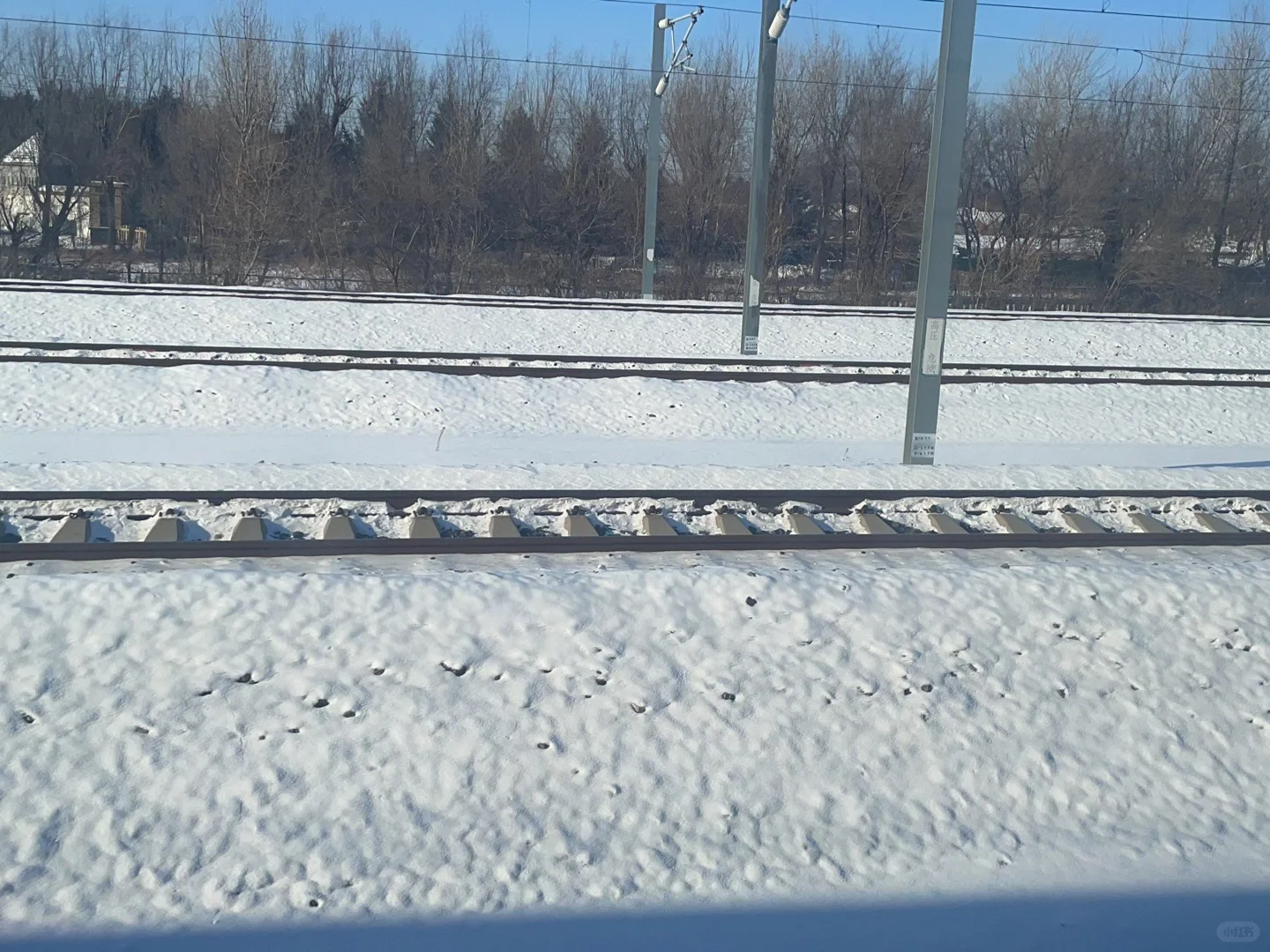 车窗外的哈尔滨