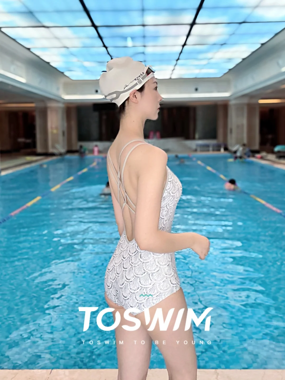 泳池氛围感神级游泳装备🌊绝美设计杀疯了