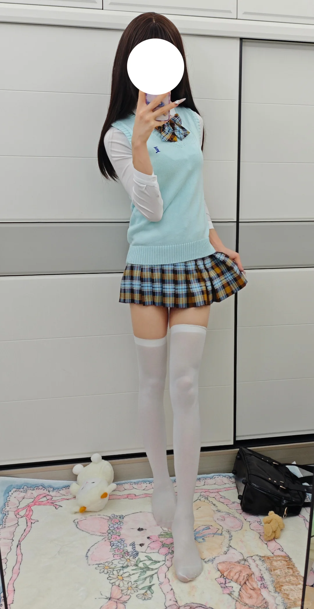 这件jk好甜啊啊啊啊啊啊啊啊！