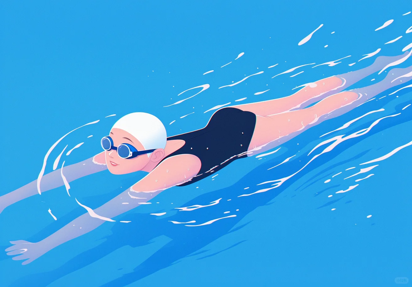 🏊高温夏天就是要泡在水里鸭✌️