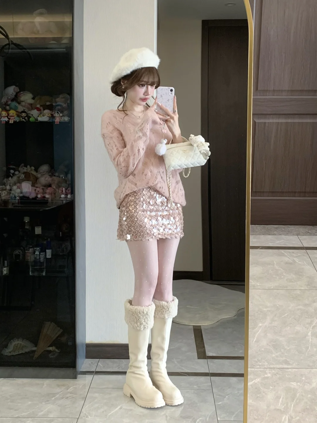 夺命嗲的粉套装 ʚ🐰ɞ