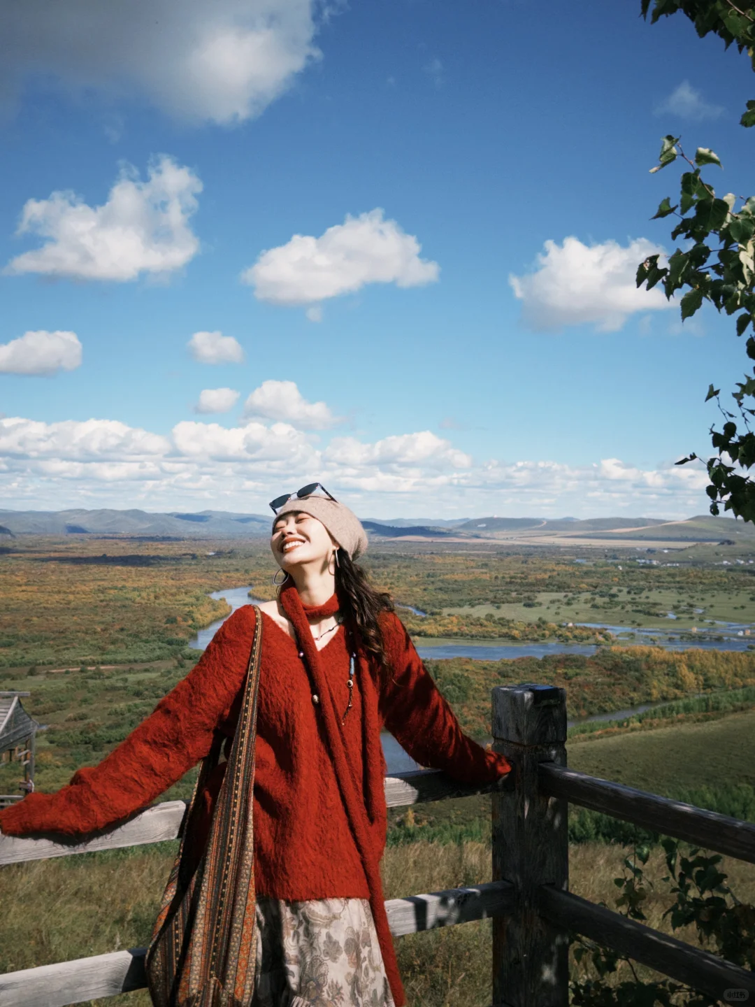 内蒙古穿搭｜额尔古纳湿地的秋天有七层颜色
