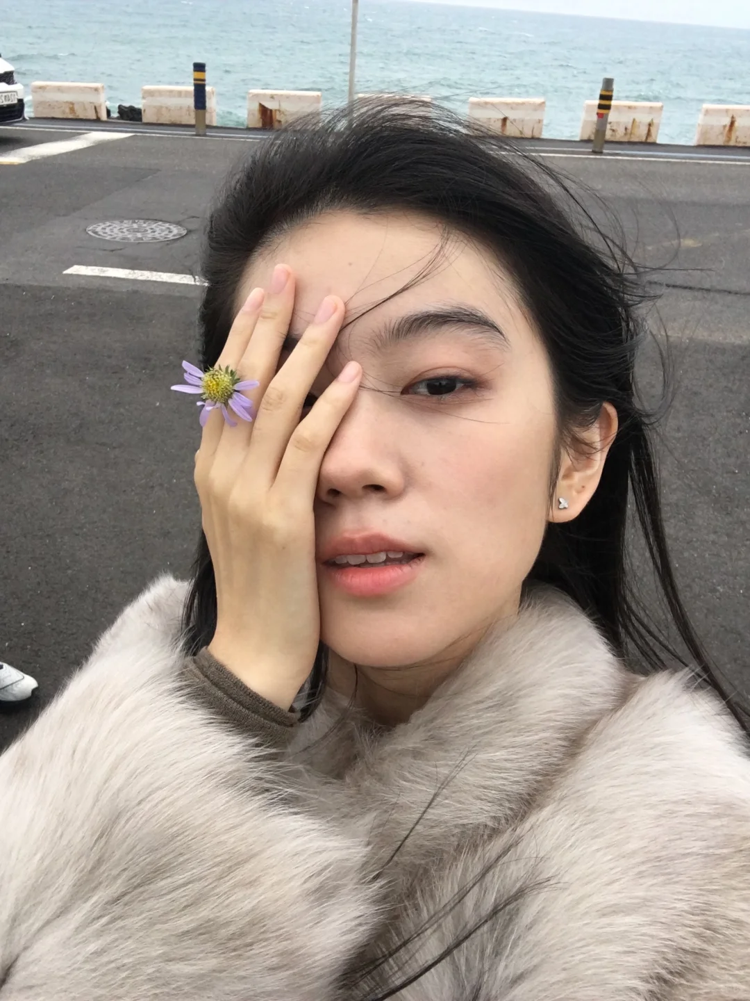 美丽女人在济州