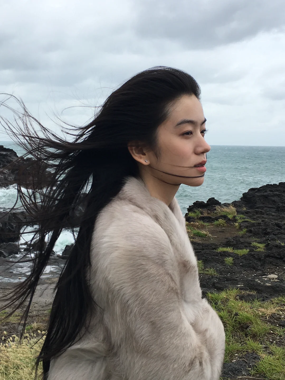 美丽女人在济州