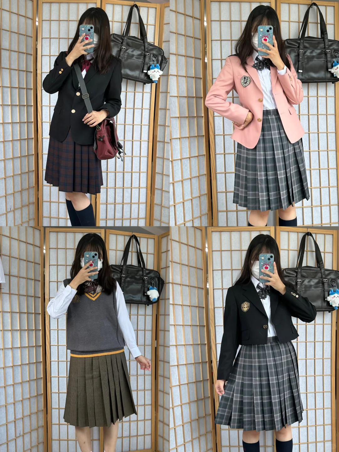 55cm 中长裙校供感穿搭