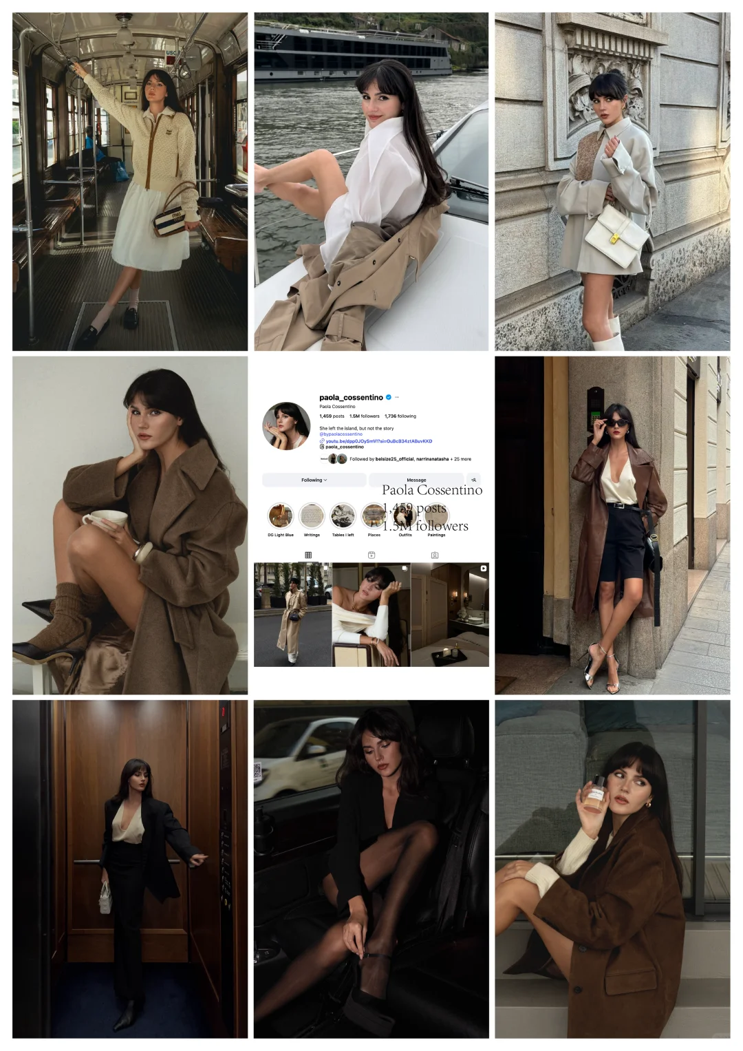 意式风情时尚博主：Paola Cossentino