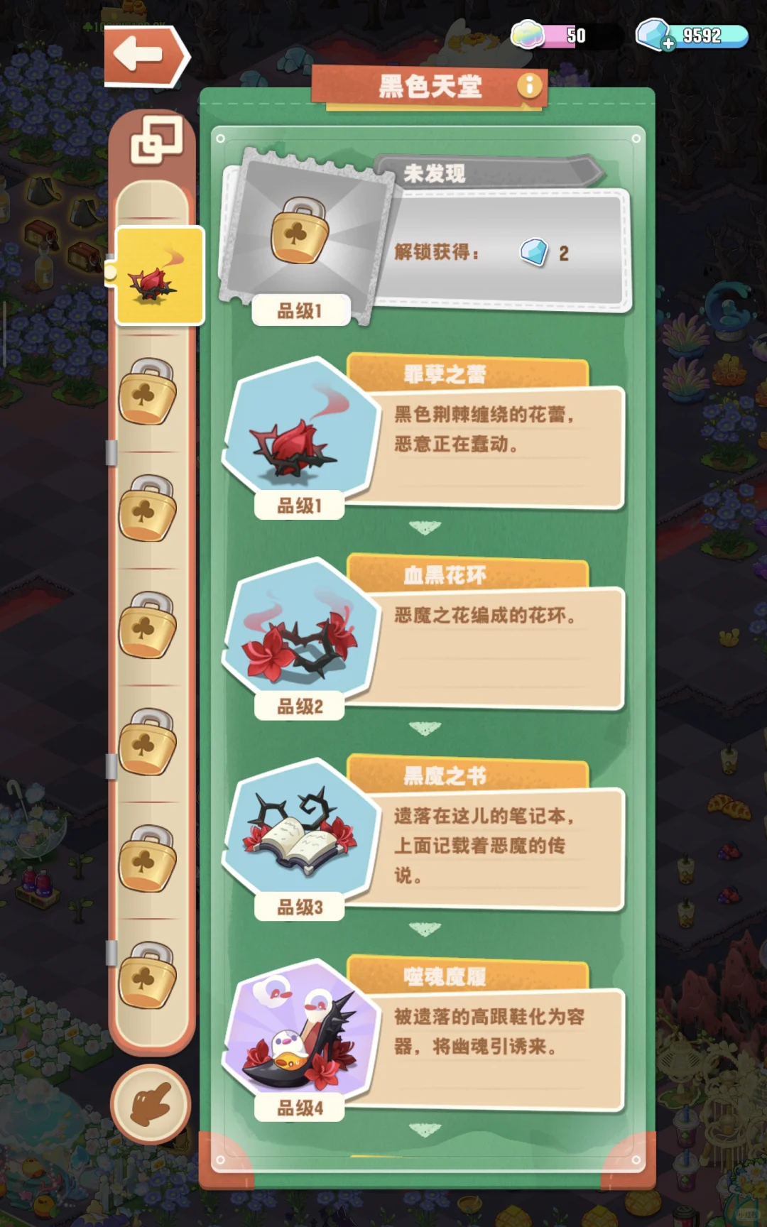 黑色天堂森林季结束，暗黑风还不错