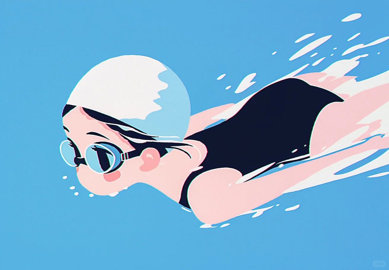 🏊高温夏天就是要泡在水里鸭✌️