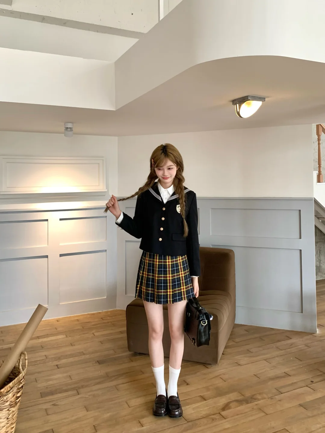 【西服征名】选中穿同款～海军领可拆卸哦