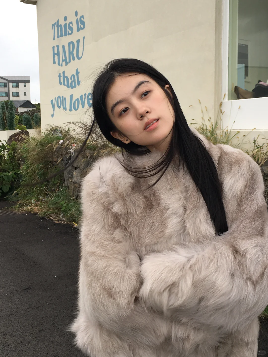 美丽女人在济州