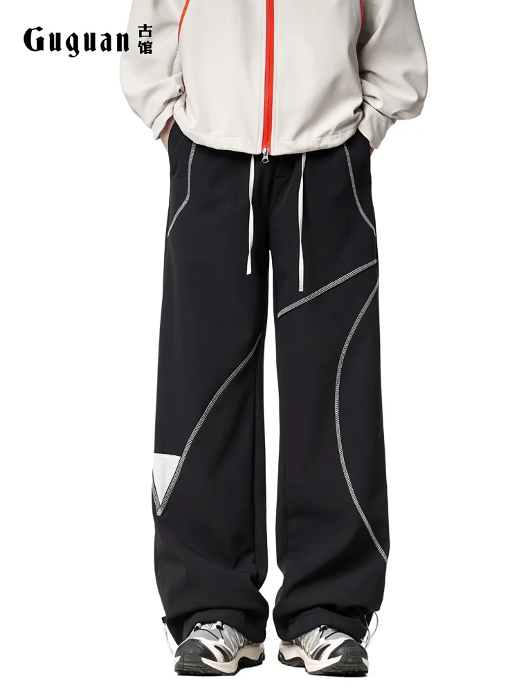 弯刀立体剪裁就是牛！加绒登山裤照样显腿直