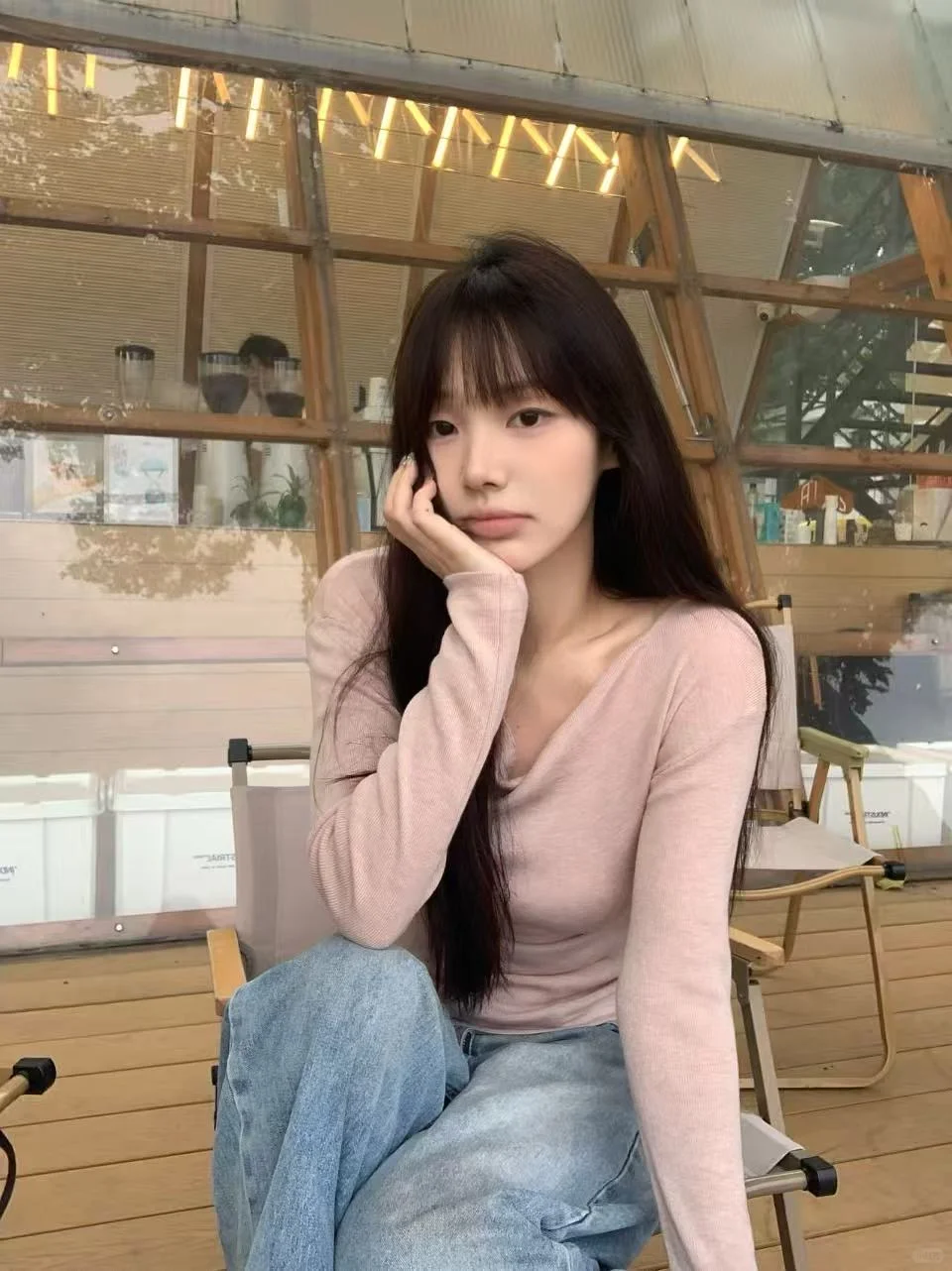 温柔版许妍。锁骨💯