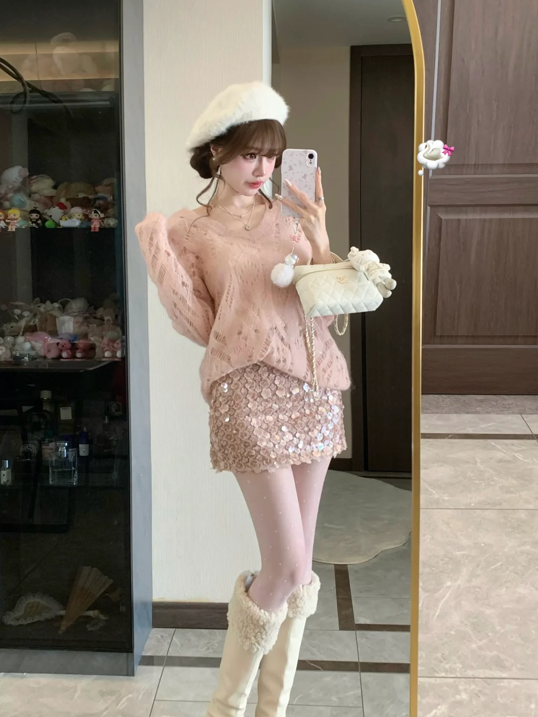 夺命嗲的粉套装 ʚ🐰ɞ