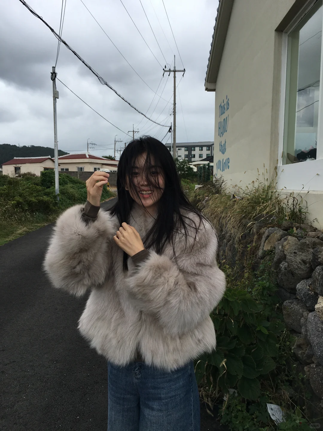 美丽女人在济州