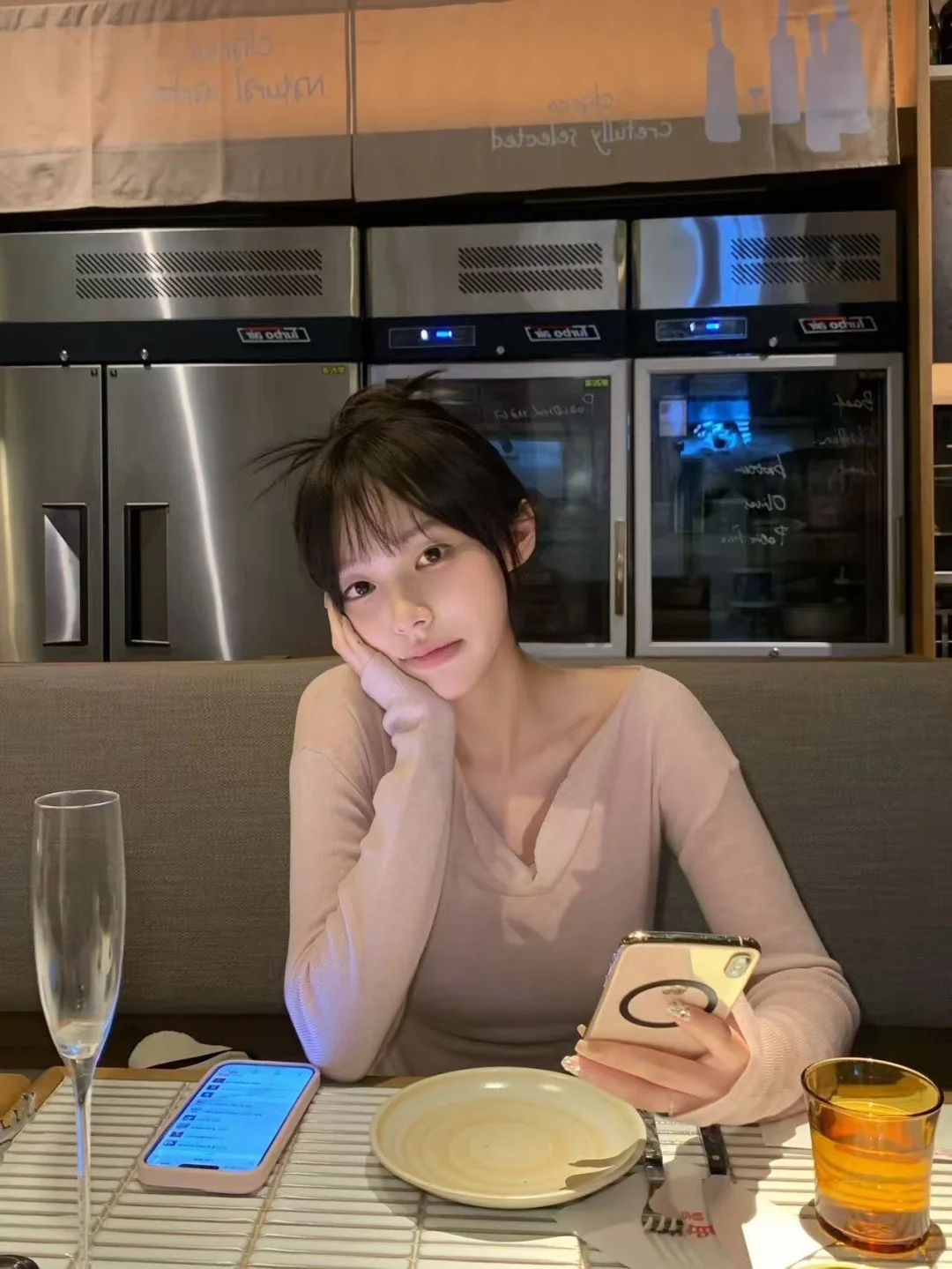 温柔版许妍。锁骨💯