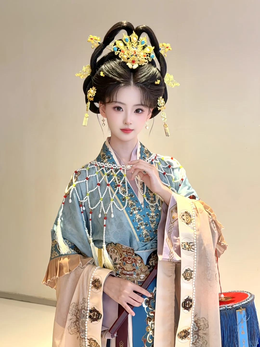 我选择用这几款古装造型惊艳北京的秋天