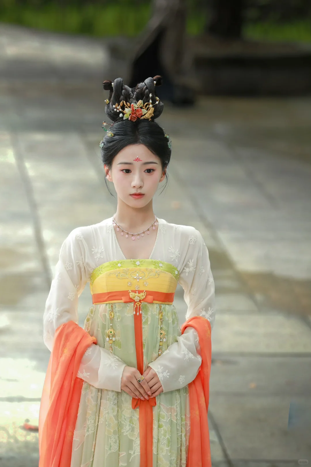 影视剧里的齐胸襦裙造型，女明星们美到窒息✨