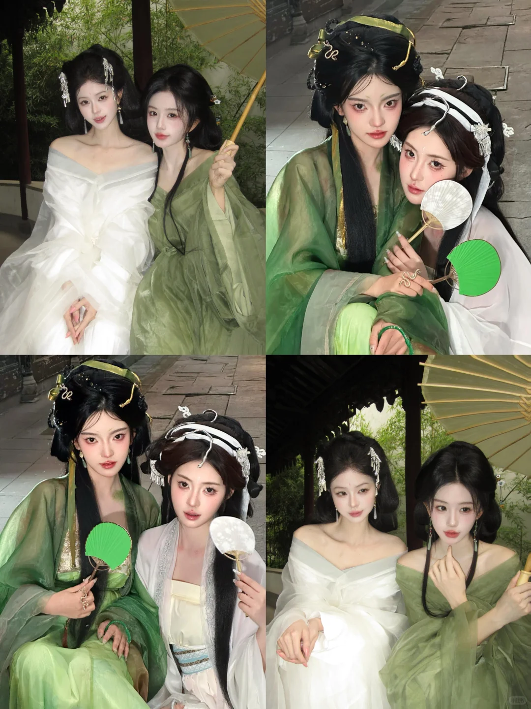 苏州闺蜜汉服写真合集❗️超多风格任选不踩雷