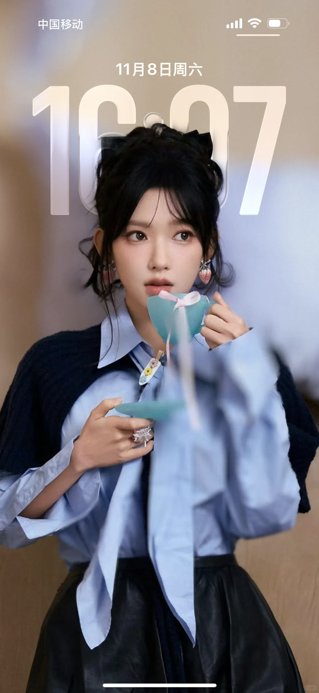 程潇？这张壁纸真的太绝了！