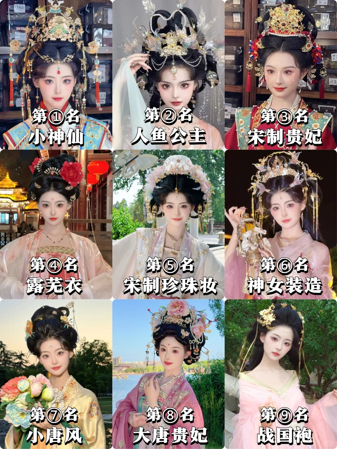 洛阳超🔥古风装造排名榜！出片不踩雷