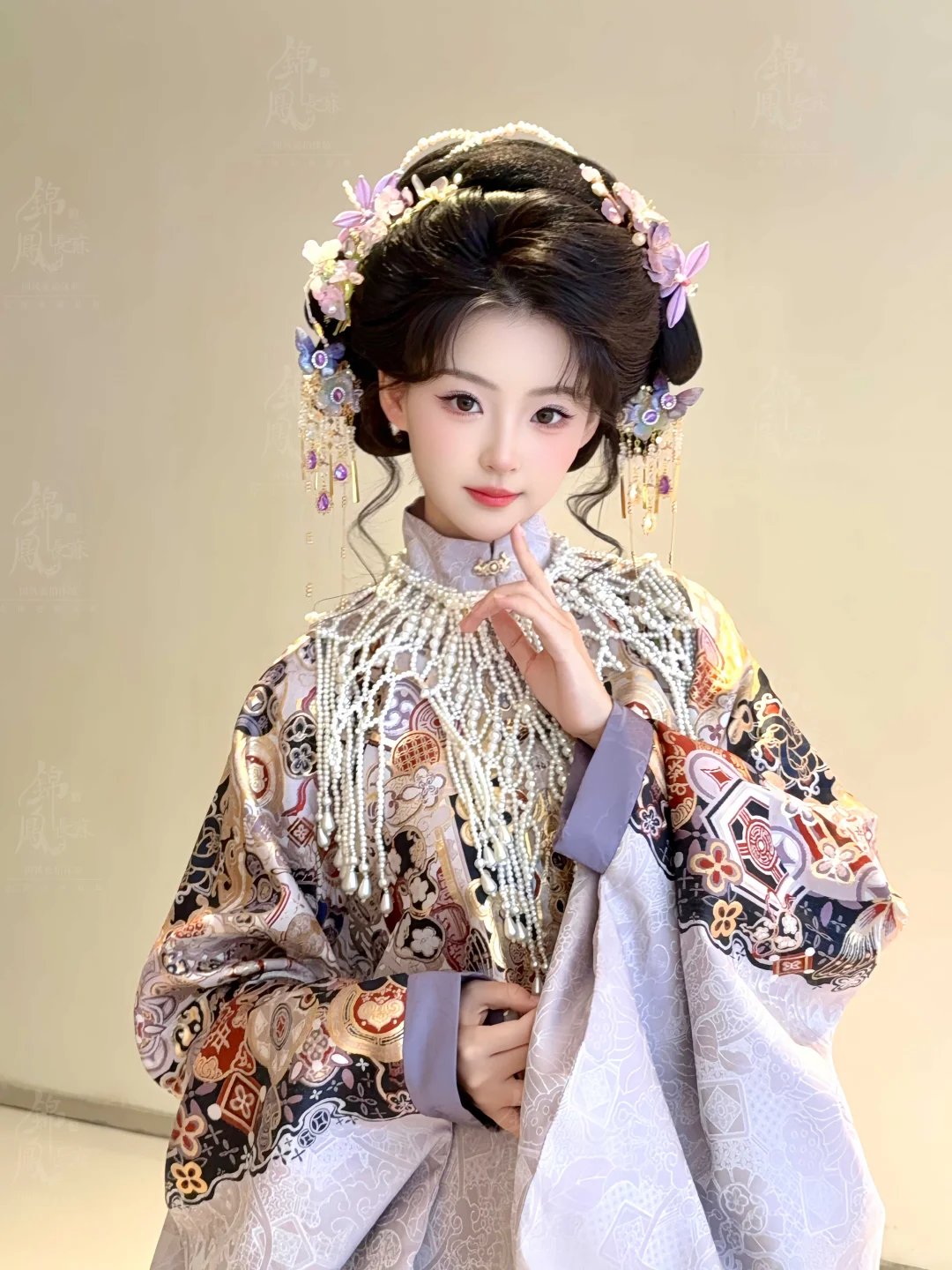 我选择用这几款古装造型惊艳北京的秋天