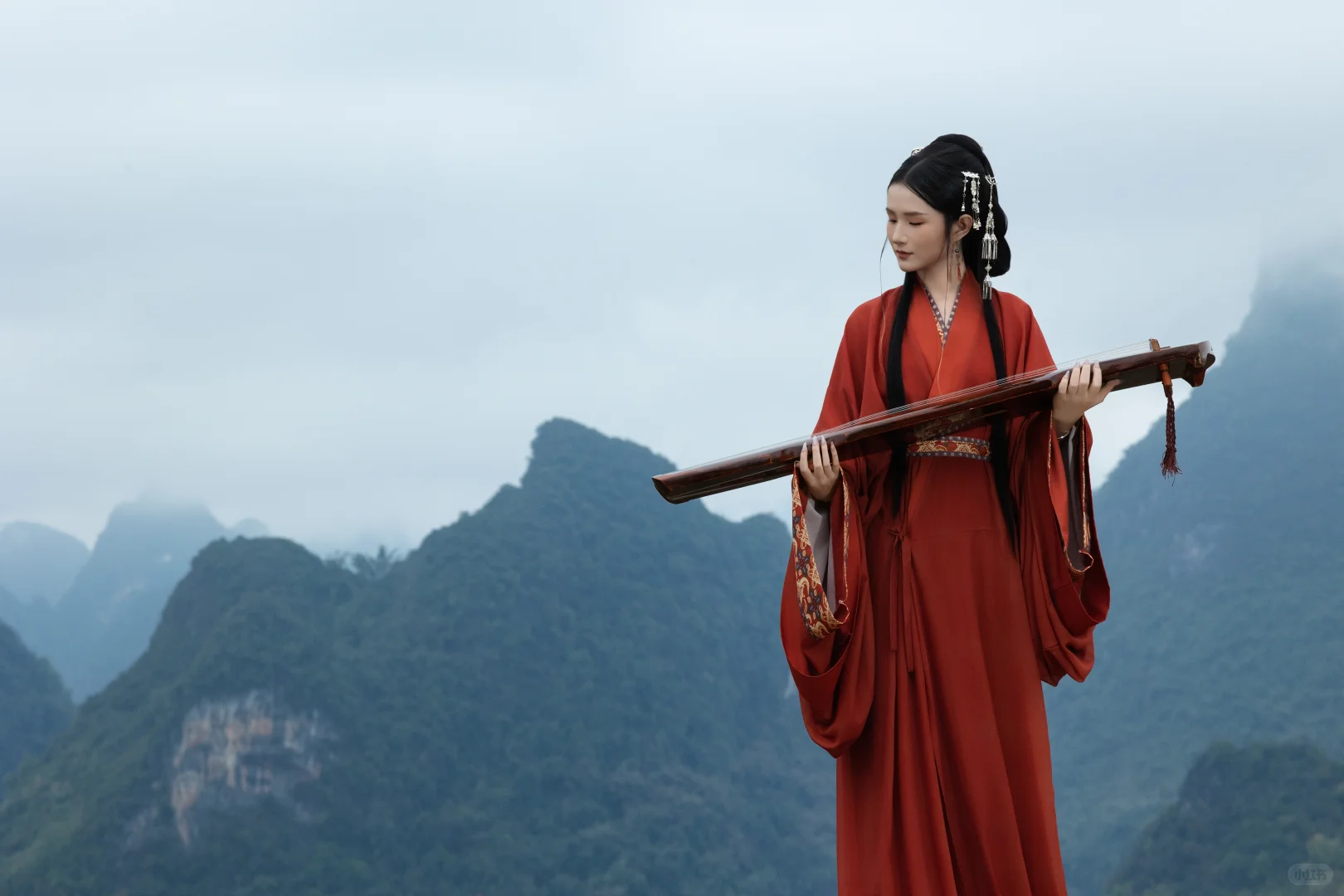 在阳朔拍到了人生照片