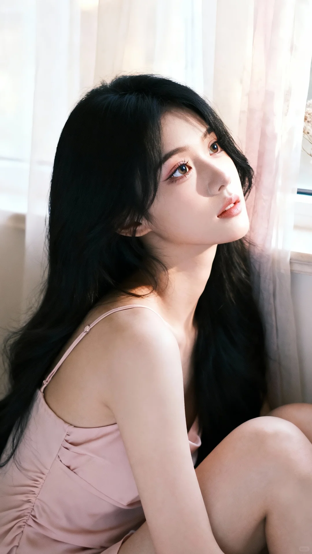 美到窒息的氛围感美女壁纸！