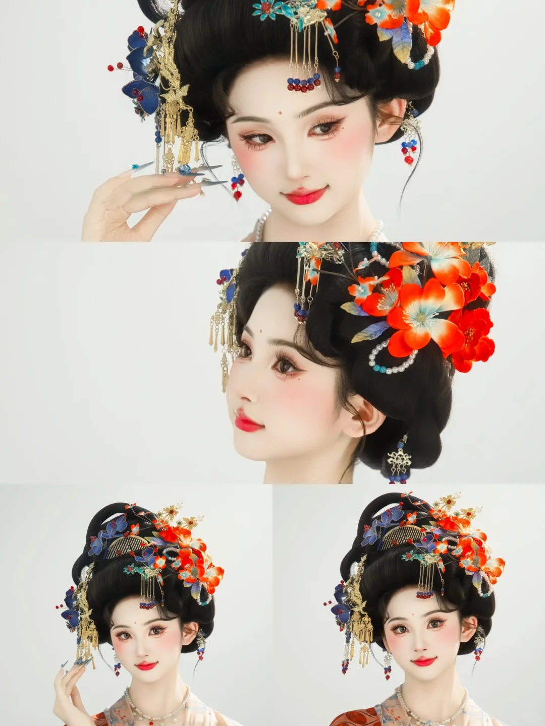 ✨推荐9️⃣种适合不同类型女生的唐风妆造