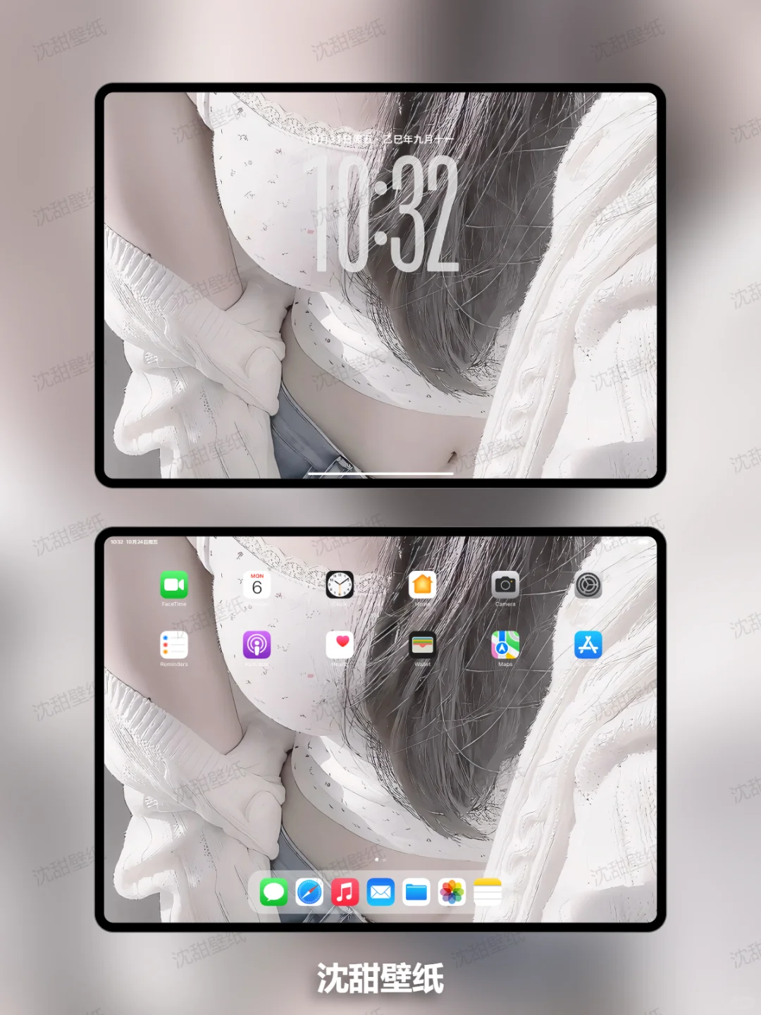 手机壁纸4K高清动漫美女，无水印免费存图！