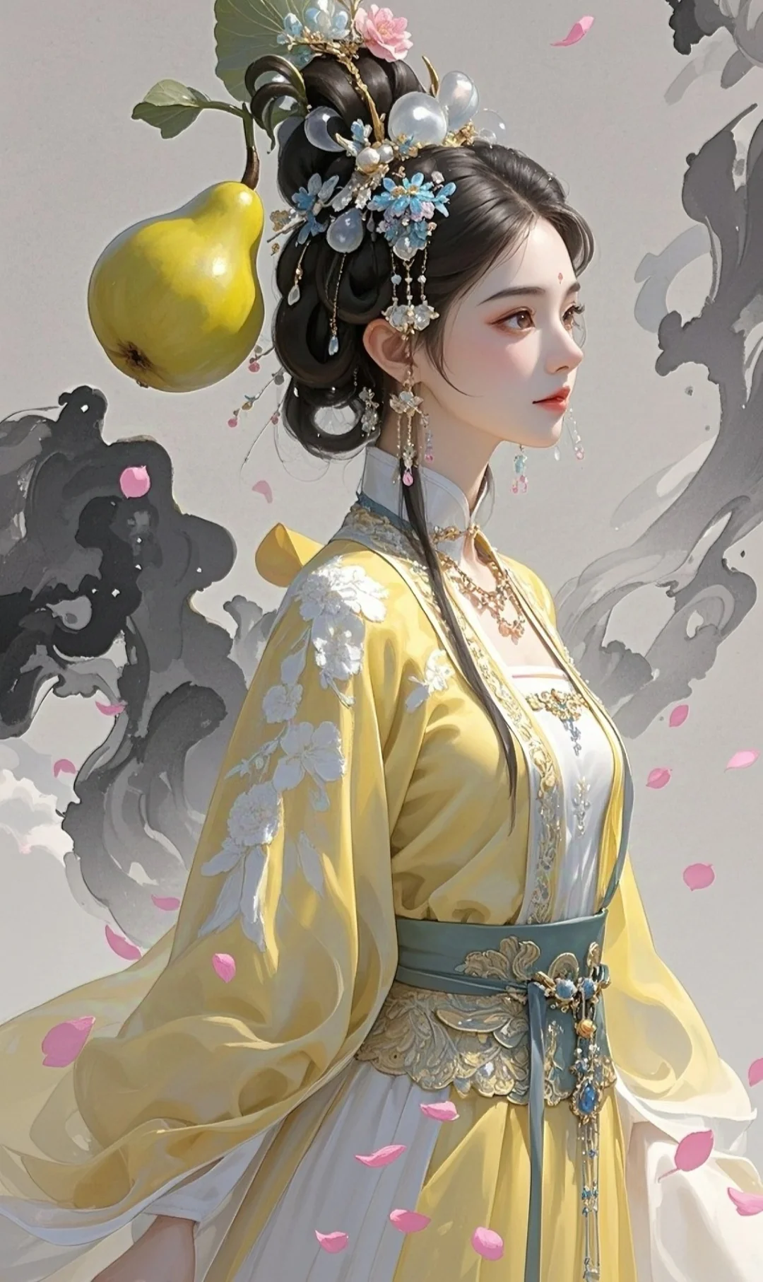 一眼惊艳的古风美女插画🖼️