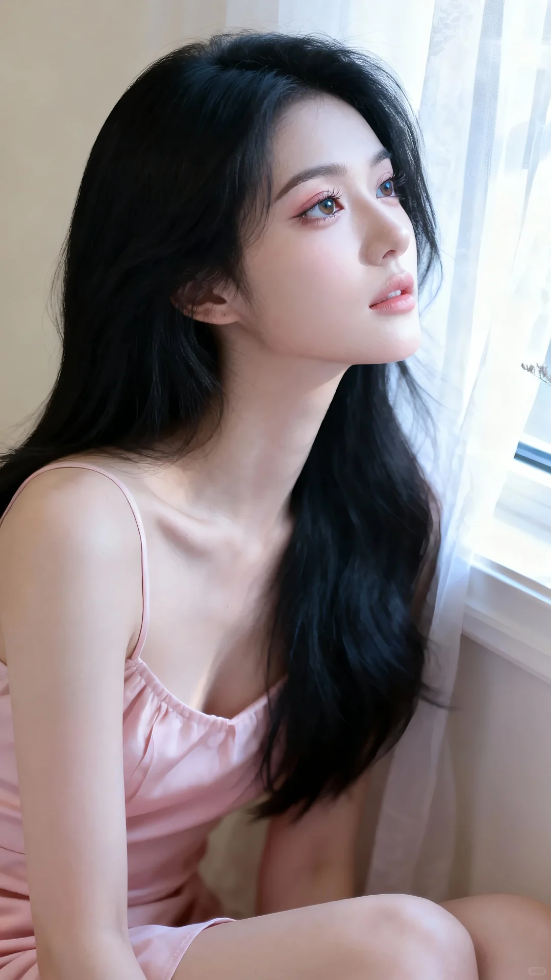 美到窒息的氛围感美女壁纸！